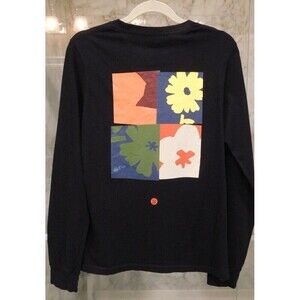 STANCE Street Art 100% Cotton Floral Graphic Mid-Weight Shirt XS (36" Chest)